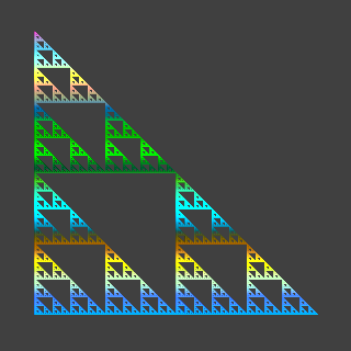 Sierpinski-Dreieck Sierpinski-Dreieck